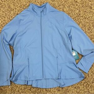 NWT: Coolibar Light Blue Swim Jacket size XXL: NWT